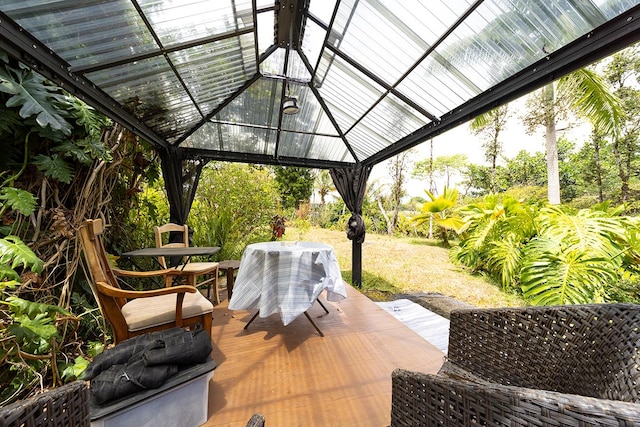 15-1429 22nd Ave, Keaau, HI 96749 - view of patio with a gazebo and a wooden deck