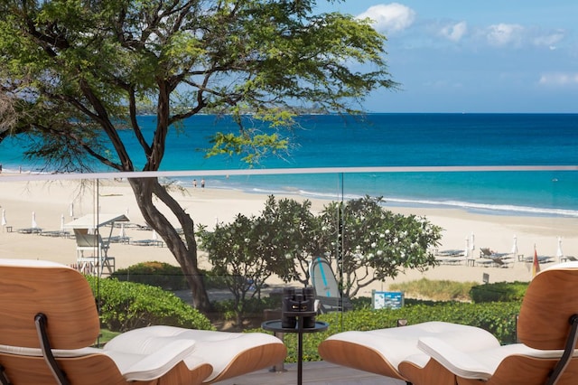66-84 Kaunaoa Dr Unit A21, Kamuela, HI 96743 - water view with local beach
