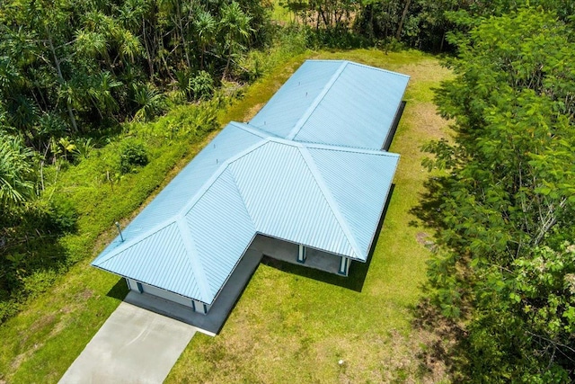 aerial view