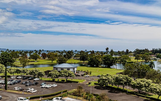 101 Aupuni St Unit 804, Hilo, HI 96720 - birds eye view of property featuring a water view