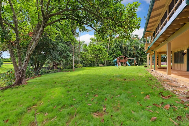 4429-A Kaluamakua Pl, Kilauea, HI 96754 - view of yard with a playground