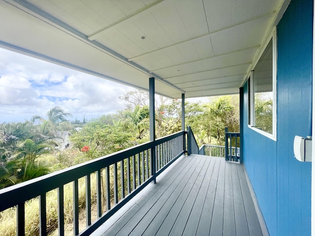 view of deck