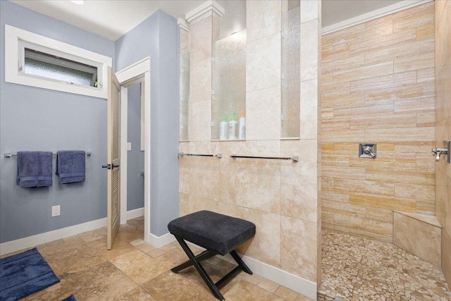 77-155 Kalaniuka St, Holualoa, HI 96725 - full bathroom with baseboards and walk in shower