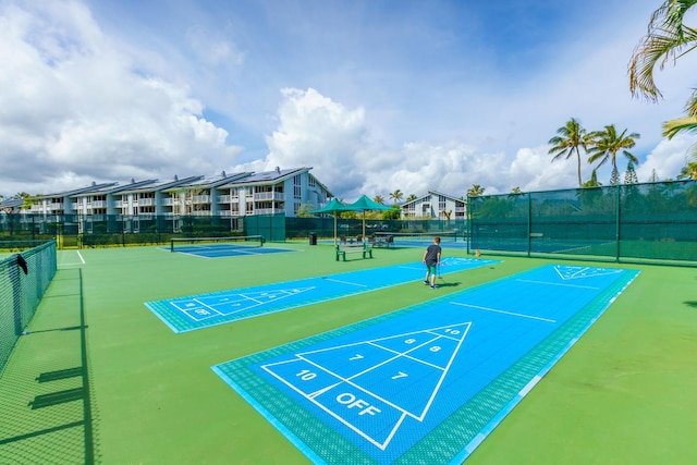 3811 Edward Rd Unit 1206, Princeville, HI 96722 - view of community with a tennis court and shuffleboard