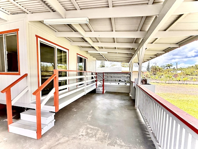 view of patio / terrace