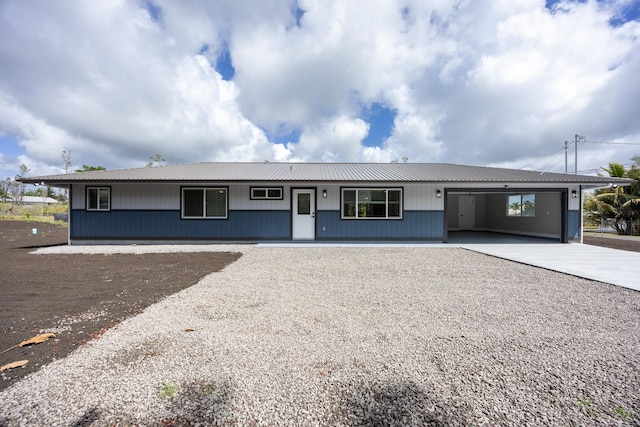 16-2074 Sandalwood Dr, Pahoa, HI 96778 - single story home featuring driveway, a garage, and metal roof