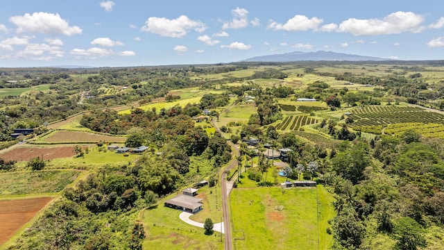 27-525 Kalaoa Camp Rd, Papaikou, HI 96781 - drone / aerial view featuring a rural view