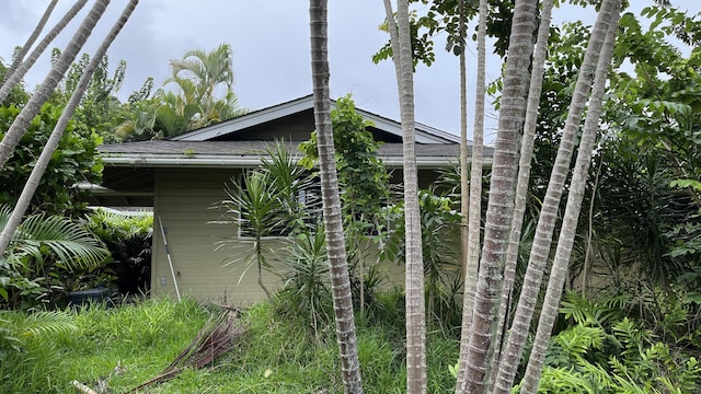 view of side of home