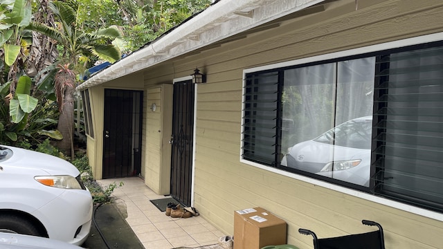 view of side of property
