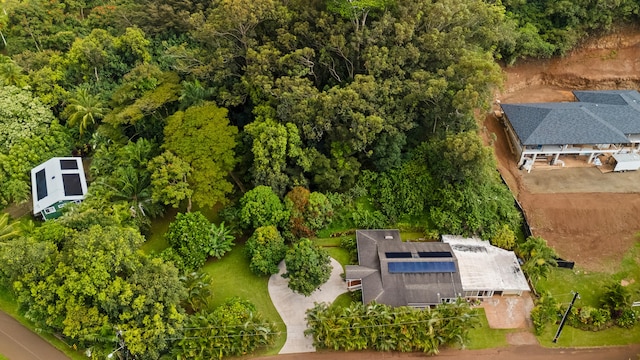 view of subject property