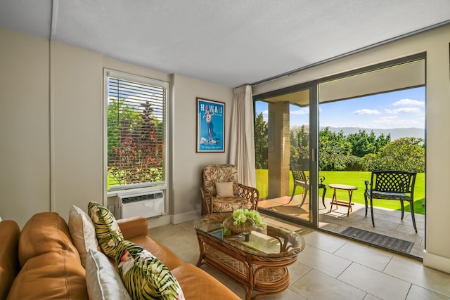 5380 Honoiki Rd Unit F16, Princeville, HI 96722 - living area featuring healthy amount of natural light and tile patterned floors