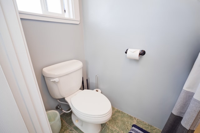 bathroom with toilet