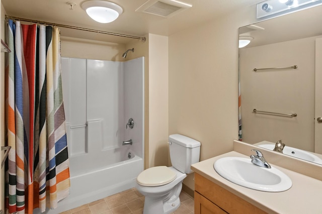 3920 Haoa St Unit 322, Lihue, HI 96766 - full bath with toilet, vanity, shower / bathtub combination with curtain, and tile patterned floors
