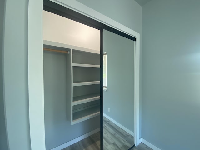 view of closet
