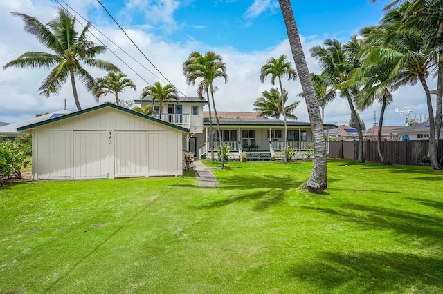 963 Niulani Rd, Kapaa, HI 96746 - view of yard