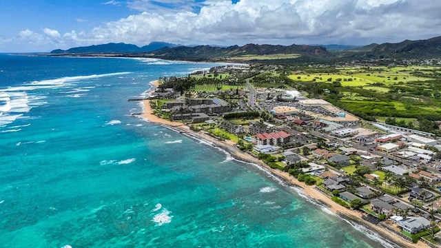 963 Niulani Rd, Kapaa, HI 96746 - drone / aerial view of a water and mountain view