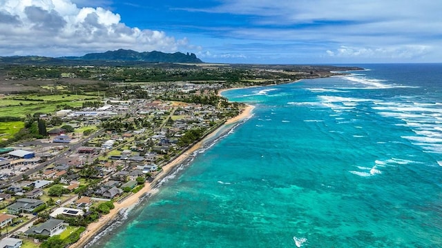 963 Niulani Rd, Kapaa, HI 96746 - drone / aerial view of a water and mountain view