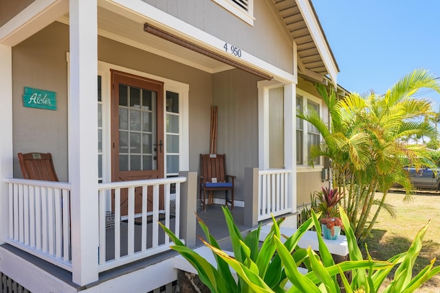 4-950 Kuhio Hwy, Kapaa, HI 96746 - doorway to property with a porch