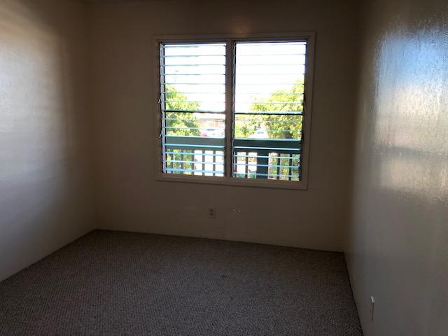 carpeted empty room featuring healthy amount of natural light