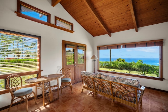 2620-A Kauapea Rd, Kilauea, HI 96754 - sunroom / solarium featuring french doors