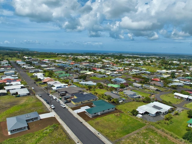 aerial perspective of suburban area