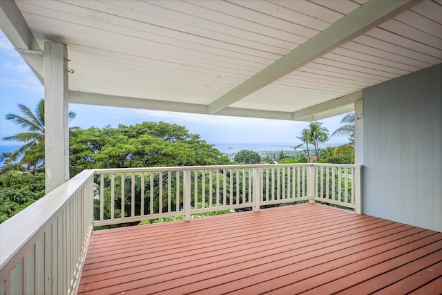 77-6486 Walua Rd, Kailua-Kona, HI 96740 - view of wooden deck