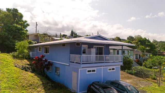 74-5071 Kealapua St, Kailua-Kona, HI 96740 - view of front of house with cooling unit