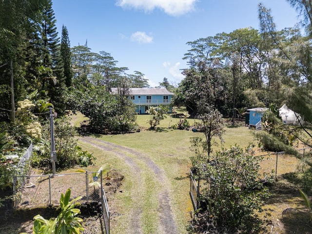 15-1519 14th Ave, Keaau, HI 96749 - view of yard