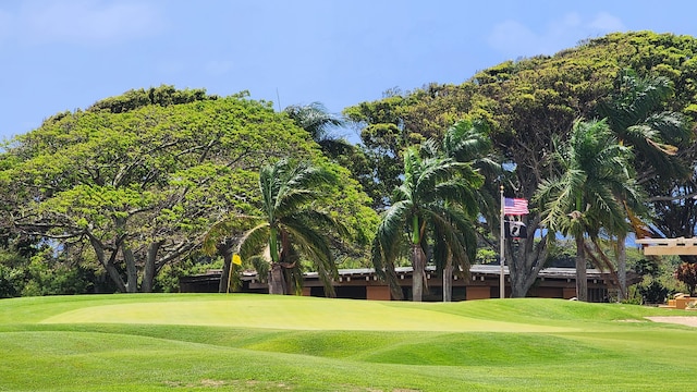 2611 Kiahuna Plantation Dr Unit 13D, Koloa, HI 96756 - view of community featuring a yard and golf course view
