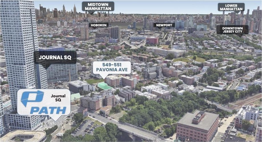 551 Pavonia Ave Unit 1 & 2, Jersey City, NJ 07306 - city view