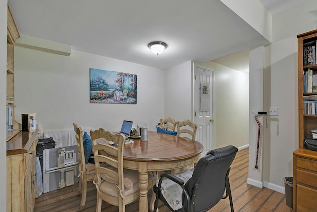 91 Sherman Pl, Jersey City, NJ 07307 - dining room featuring wood finished floors and baseboards