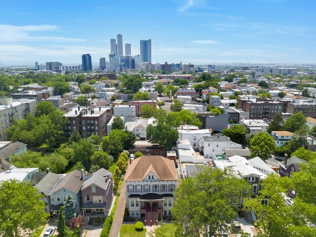 91 Sherman Pl, Jersey City, NJ 07307 - bird's eye view of city skyline