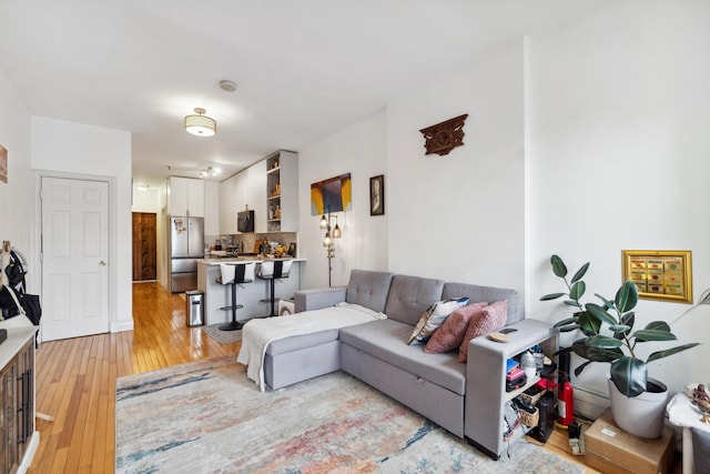 60 Monroe St Unit 8, Hoboken, NJ 07030 - living area with light wood-type flooring