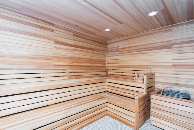 view of sauna / steam room