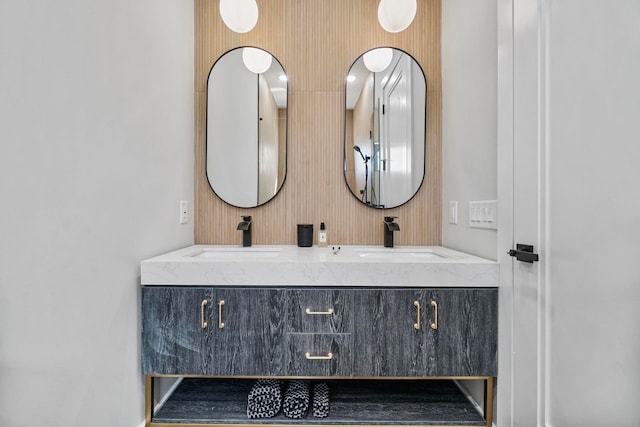 371 New York Ave Unit 2, Jersey City, NJ 07307 - full bath with double vanity