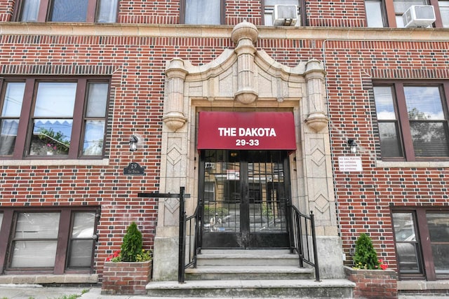 29 51st St Unit B5, Weehawken, NJ 07086 - property entrance with brick siding
