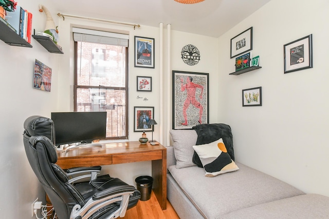 29 51st St Unit B5, Weehawken, NJ 07086 - home office featuring wood finished floors