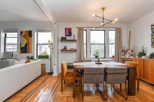 29 51st St Unit B5, Weehawken, NJ 07086 - dining area featuring cooling unit