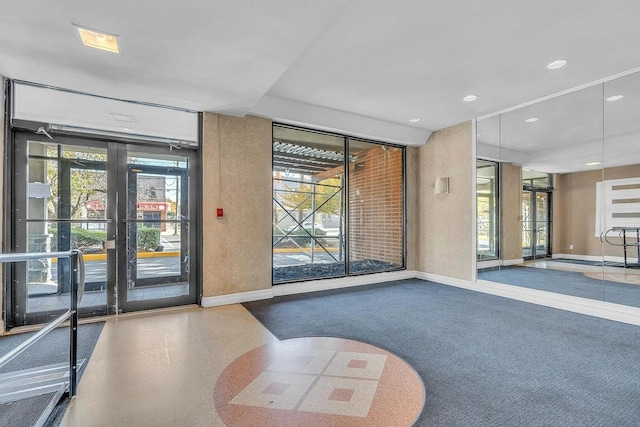 1225 Kennedy Blvd Unit 9H, Bayonne, NJ 07002 - community lobby featuring recessed lighting