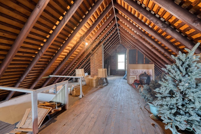 159 W 33rd St, Bayonne, NJ 07002 - view of unfinished attic