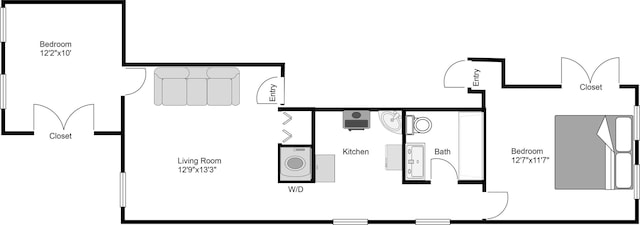176 Webster Ave Unit 2L, Jersey City, NJ 07307 - plan