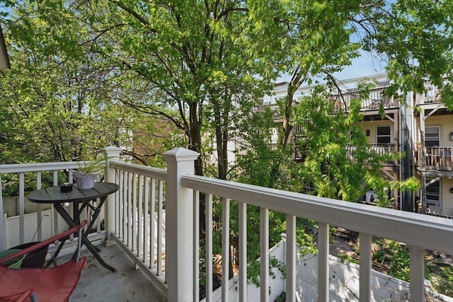 390 1st St Unit 2, Jersey City, NJ 07302 - view of balcony