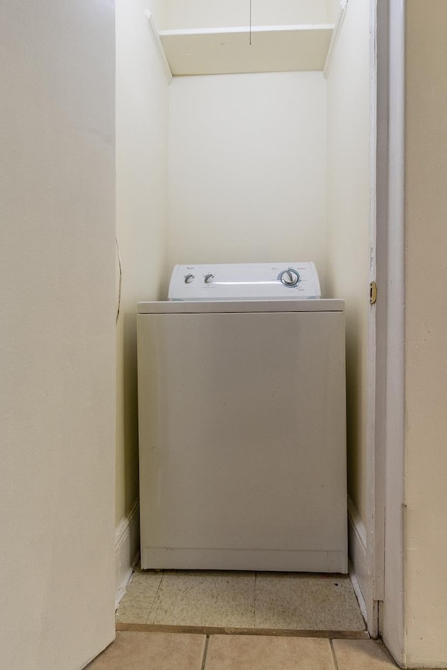 12 W 31st St, Bayonne, NJ 07002 - washroom featuring washer / clothes dryer