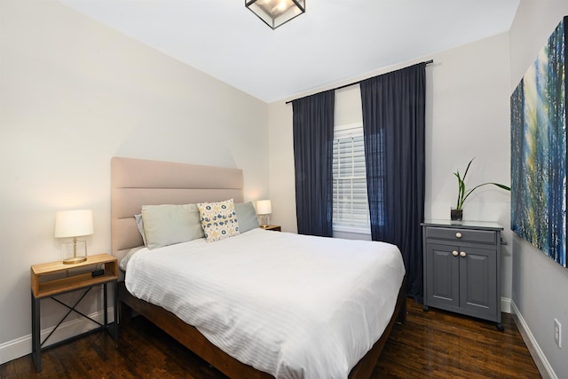 4 Sherman Ave Unit 1, Jersey City, NJ 07307 - bedroom with dark wood-style flooring