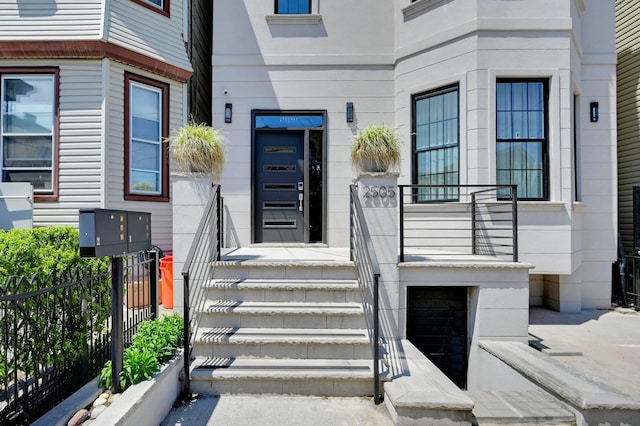 2505 Palisade Ave, Union City, NJ 07087 - doorway to property with fence