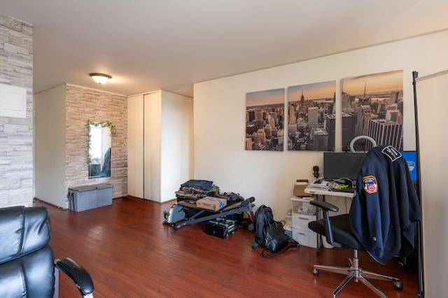 135 Montgomery St Unit 6D, Jersey City, NJ 07302 - interior space with wood finished floors