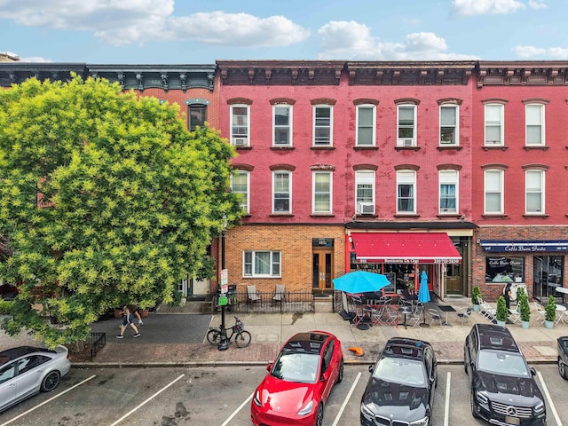 914 Washington St, Hoboken, NJ 07030 - view of building exterior with uncovered parking and cooling unit
