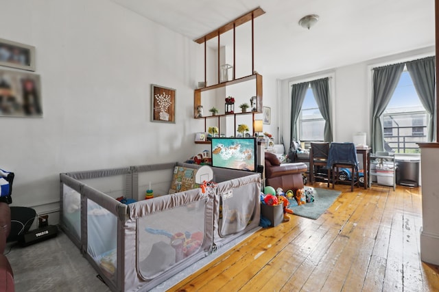 914 Washington St, Hoboken, NJ 07030 - living room featuring hardwood / wood-style floors
