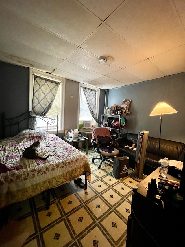 315 56th St Unit D4, West New York, NJ 07093 - bedroom with a paneled ceiling