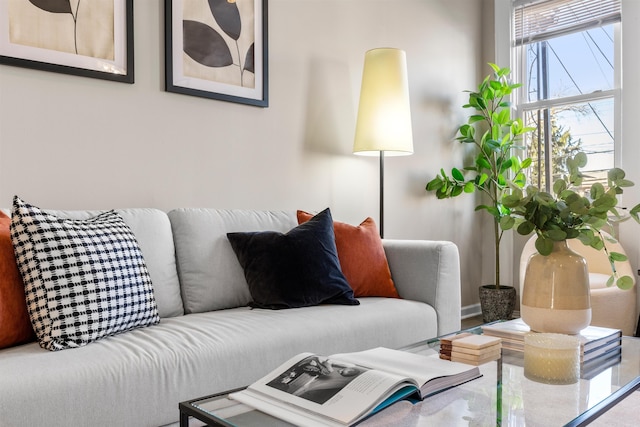 view of living room